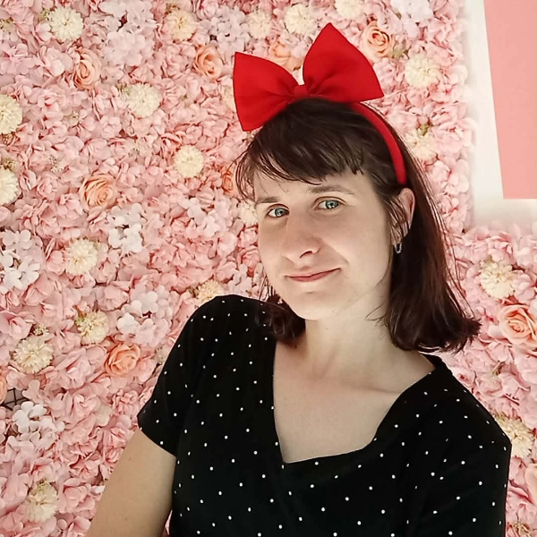 Agata Burnóg, Członkini Koła Naukowego Infologów UŚ